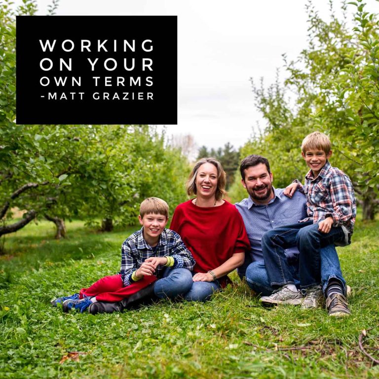 Episode 32: Working on Your Own Terms – Matt Grazier