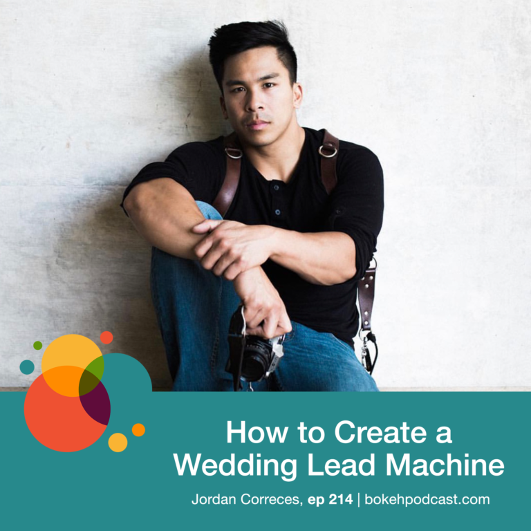 Episode 214: How to Create a Wedding Lead Machine – Jordan Correces