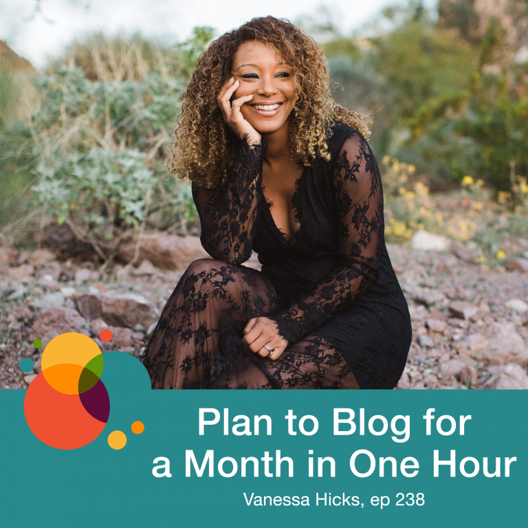 Blog Content - Vanessa Hicks
