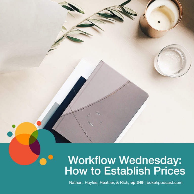 Episode 349: Workflow Wednesday: How to Establish Prices – Nathan, Haylee, Heather, & Rich