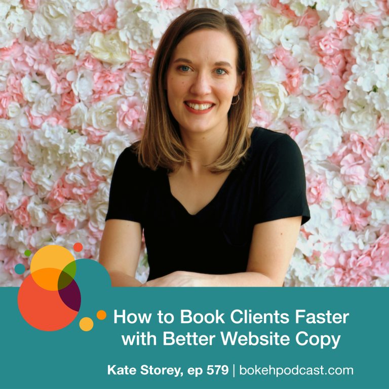 Episode 579: How to Book Clients Faster with Better Website Copy – Kate Storey