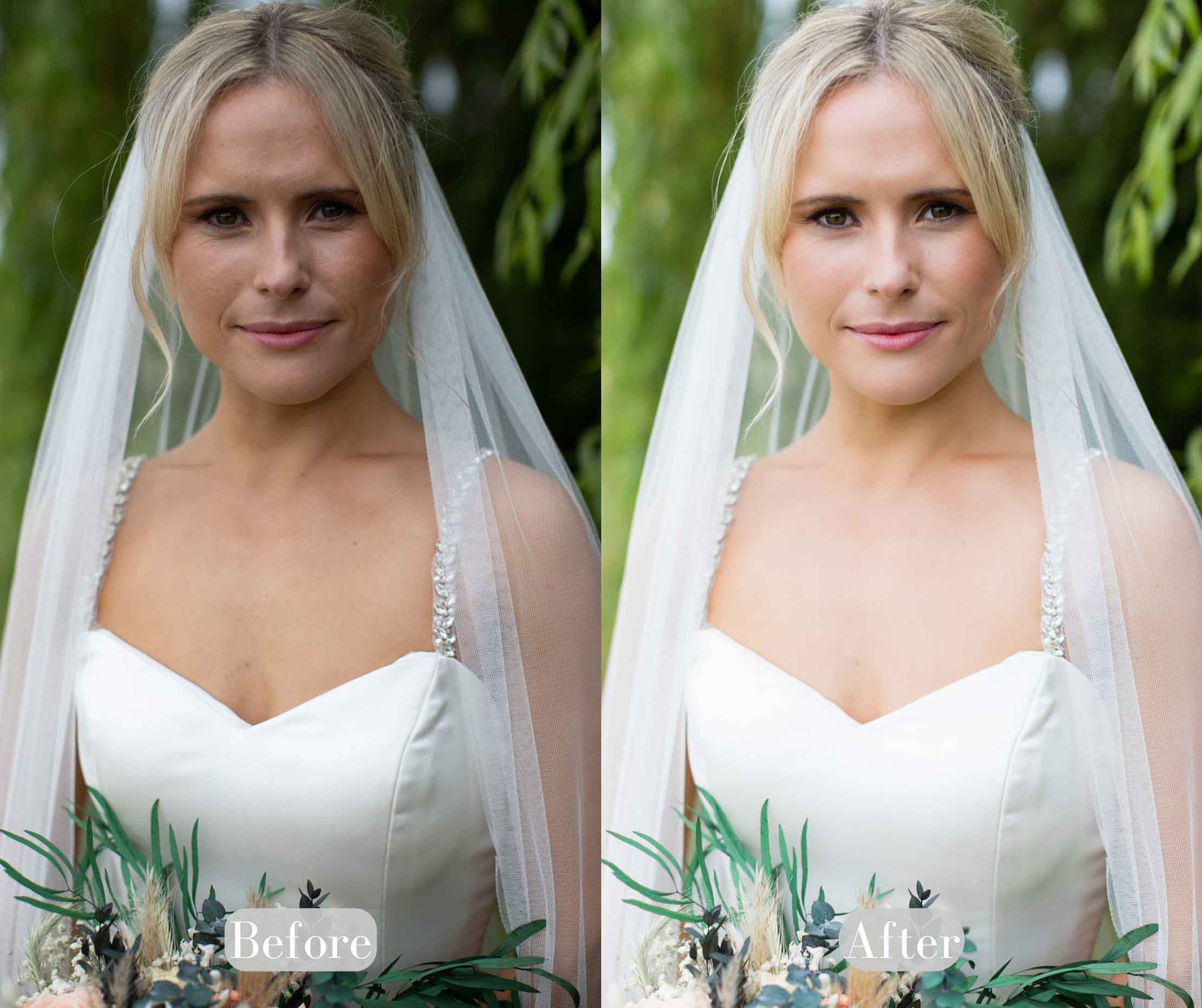 Lightroom Retouching Example