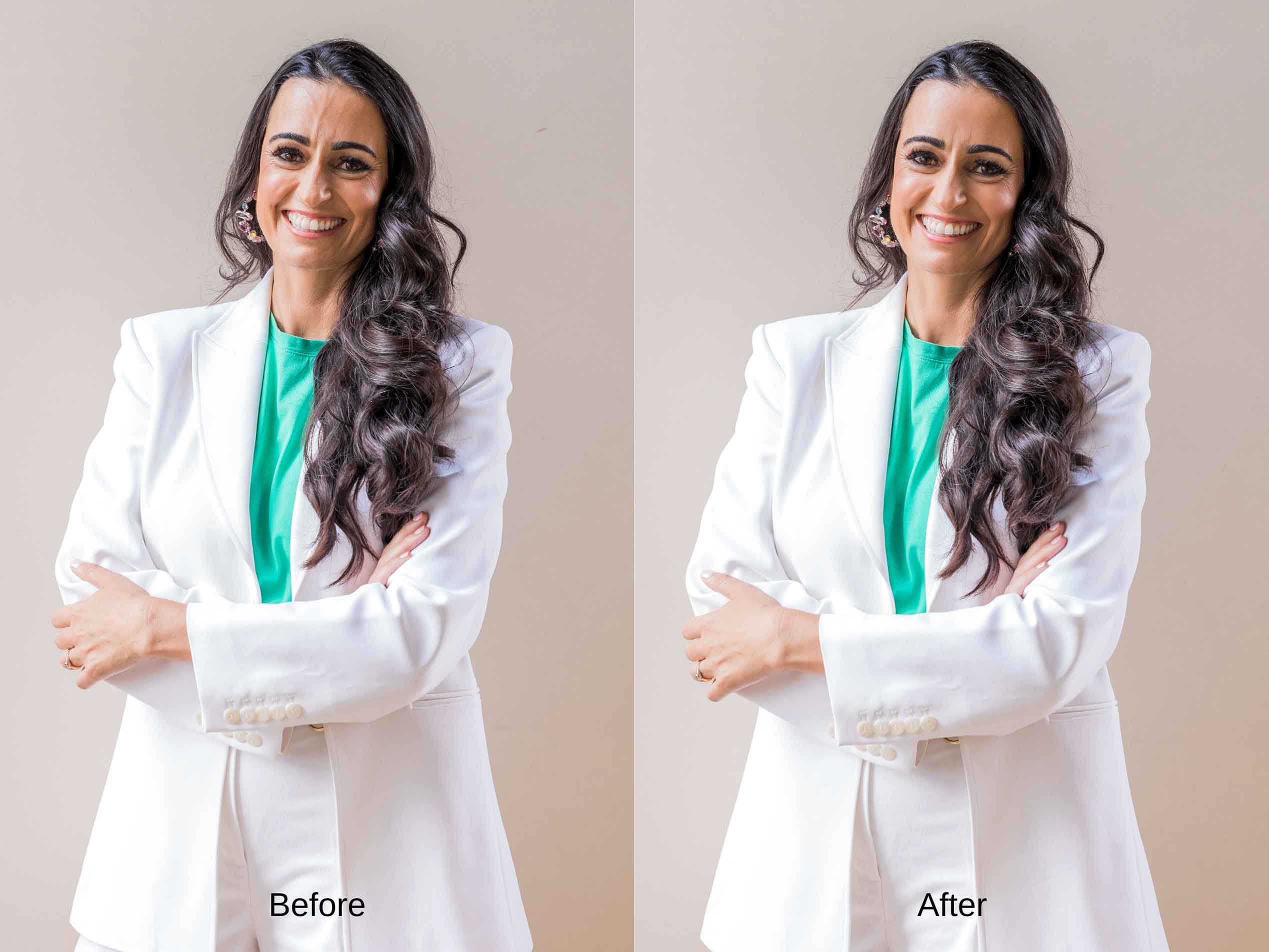 Photoshop Before/After example