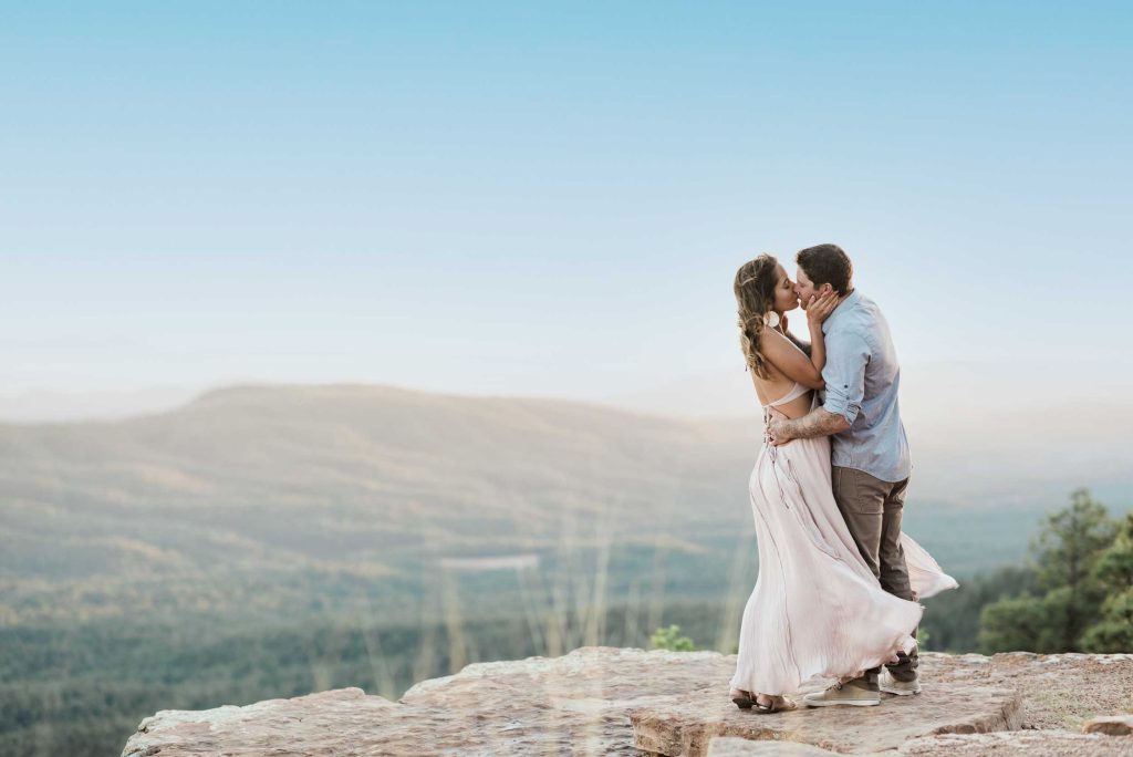 edited cliffside elopement image