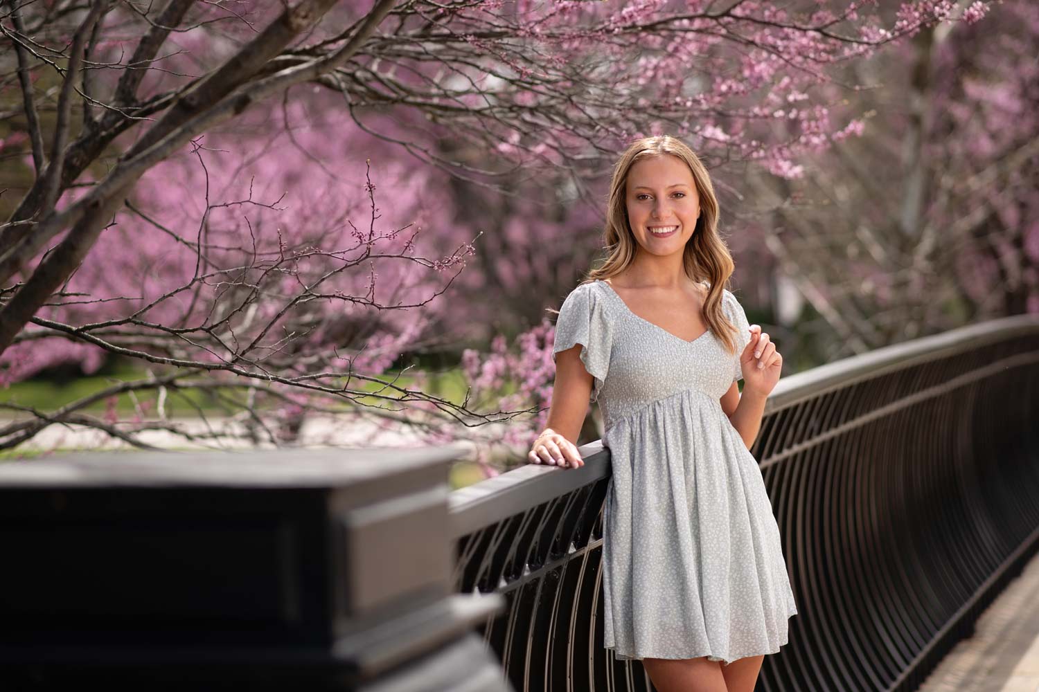 Senior shoot girl color corrected